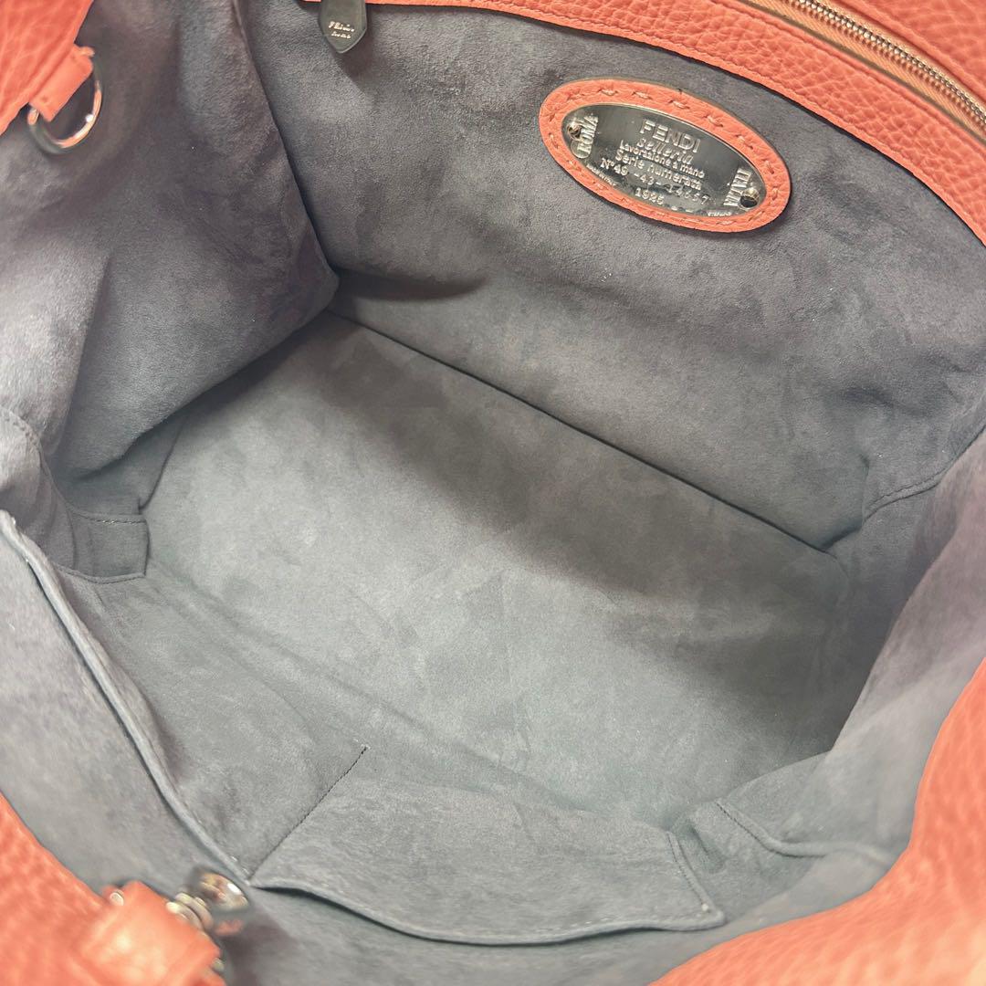 ☘️ 美品 FENDI フェンディ アンナ セレリア サーモンピンク 2way ☘️
