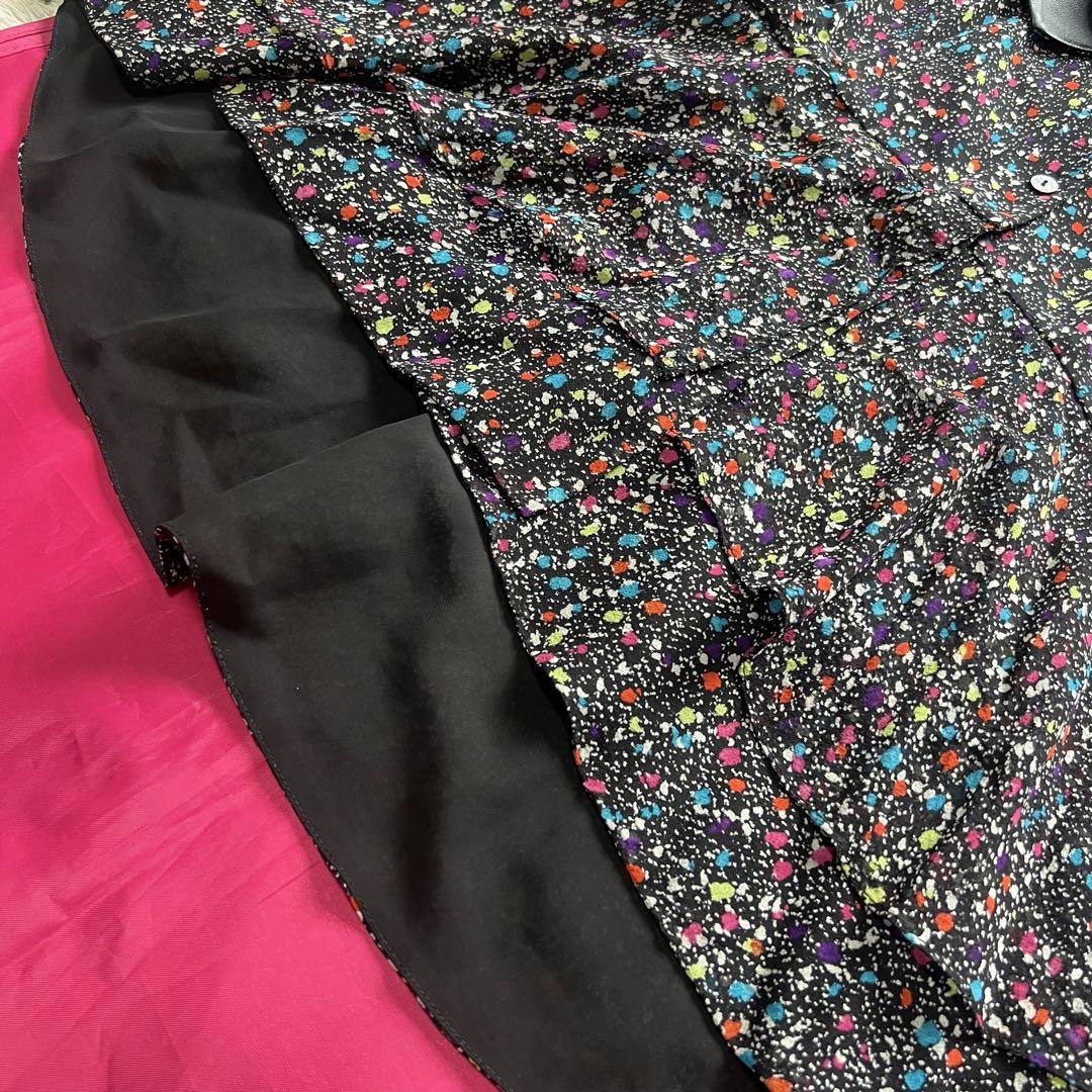 【美品】DIANEvonFURSTENBERG 膝丈ワンピース ブラック 0 S 画像4