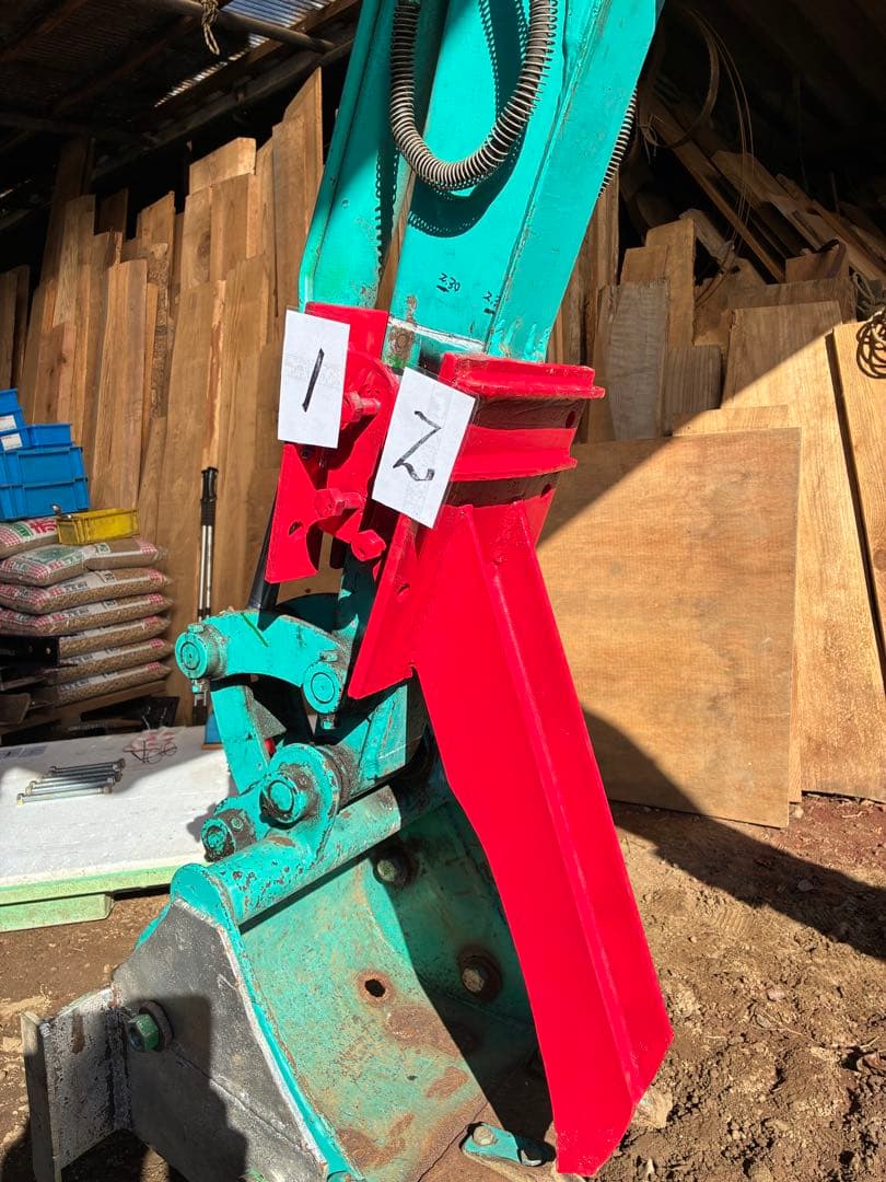 ユンボバケットハンド ハンドメイド 溶接不要 ユンボバケットハンド ハンドメイド 溶接不要