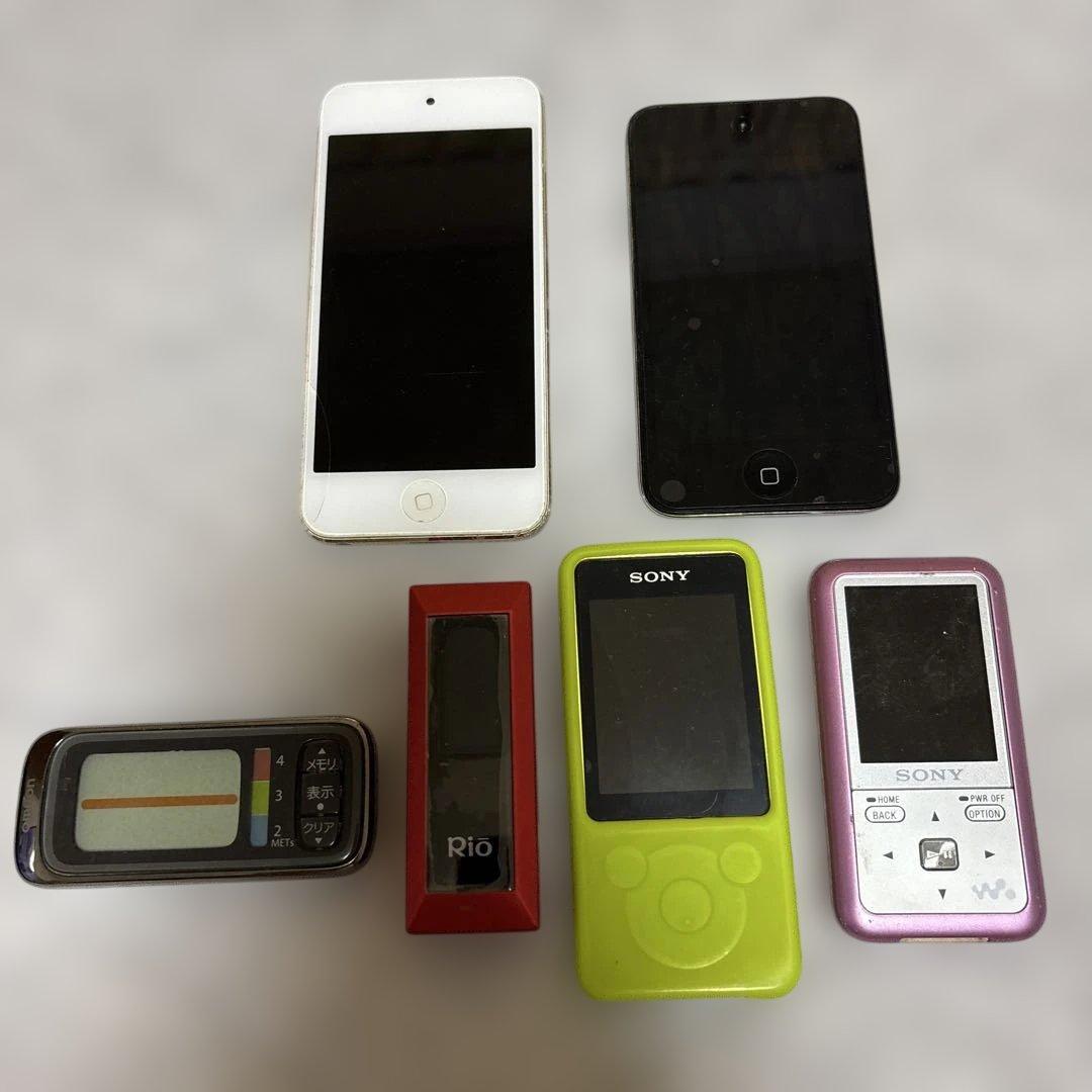 ジャンク❗️iPod TouchとSonyウォークマン他セット