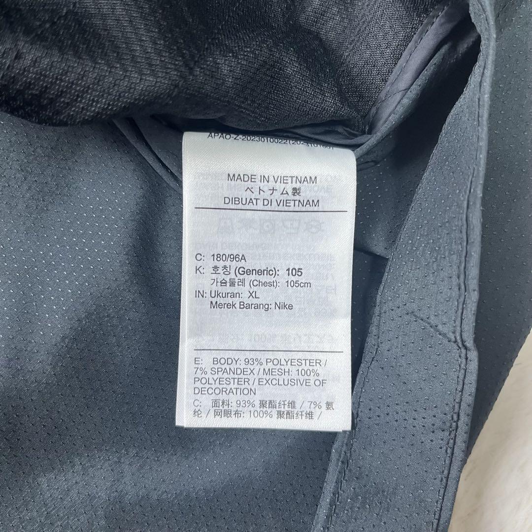 未使用タグ付き　NIKE RUNNINGウインドブレーカー　ブラック　XL NIKE／ウィンドブレーカー／サイズXL／ブラック｜Yahoo!フリマ
