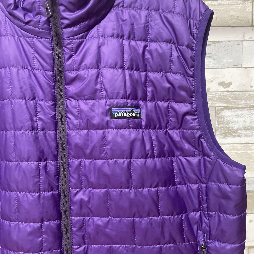 希少カラー⭐︎Patagoniaナノパフ ベスト パープル Lサイズ FA20