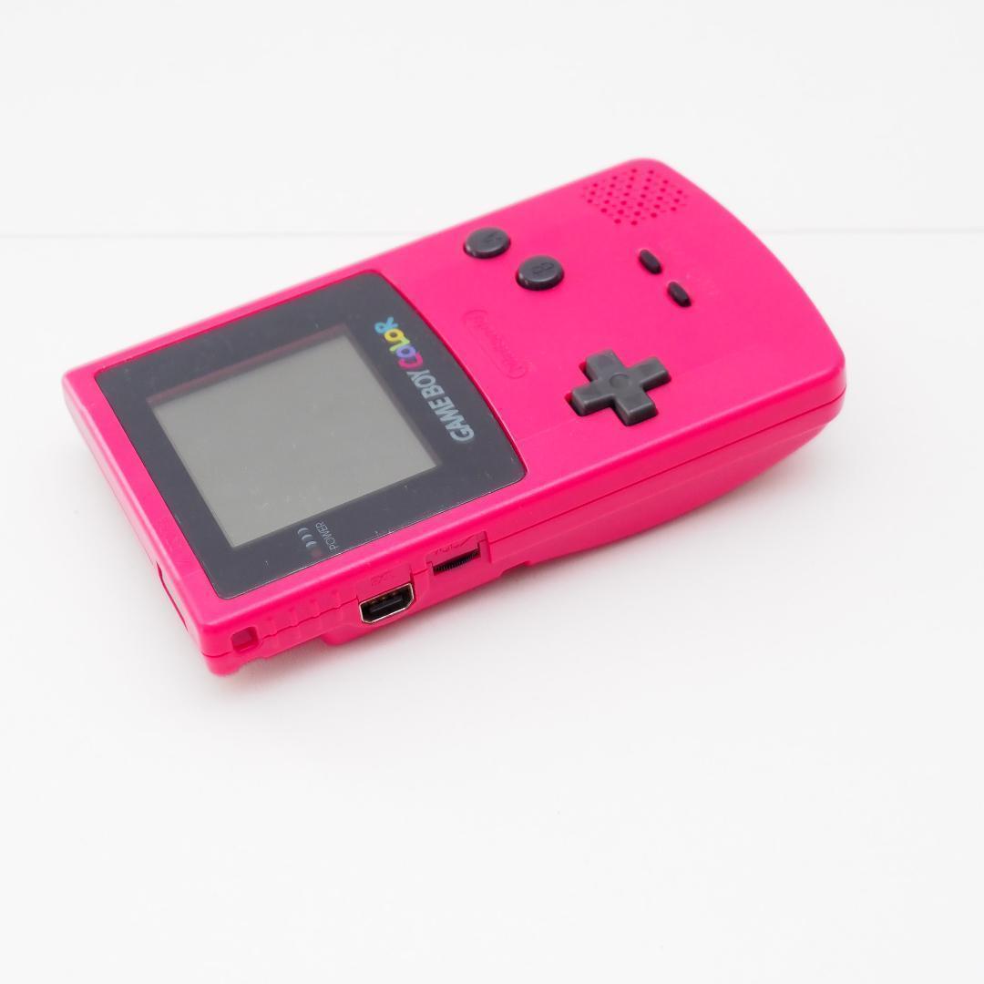 整備済み 任天堂 ゲームボーイカラー 本体 レッド GB ニンテンドー