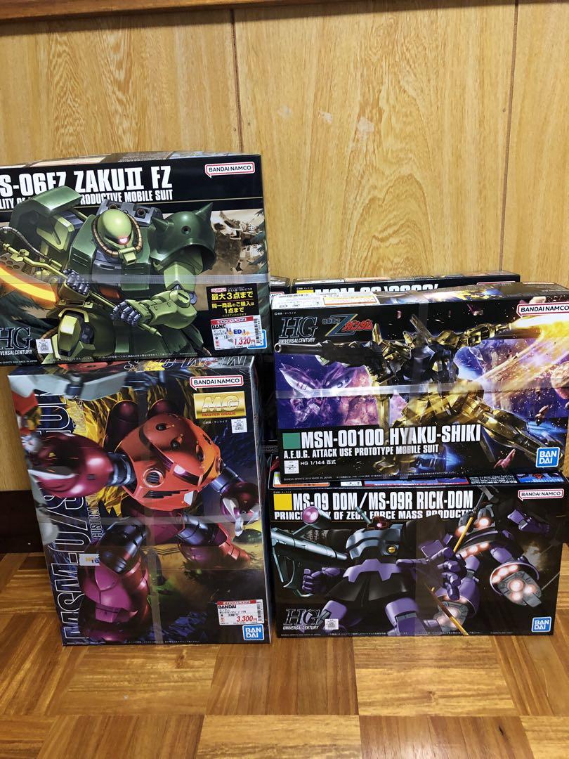 hg mg ガンプラ　８点まとめ売り