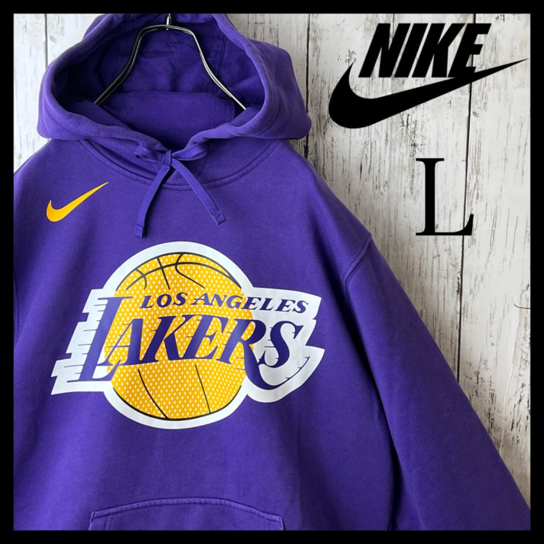 11297円 最大72%オフ! 激レア ナイキ レイカーズ コラボ パーカー L 紫 イエロー バスケ NBA