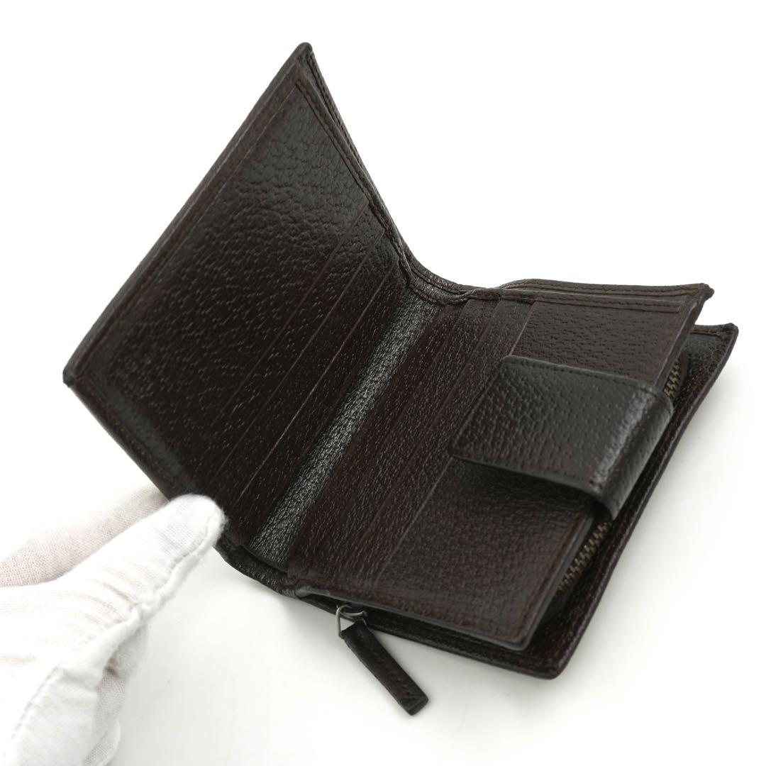 ✨未使用展示品・箱付き✨　GUCCI ミニ財布　GGライン　インターロッキング