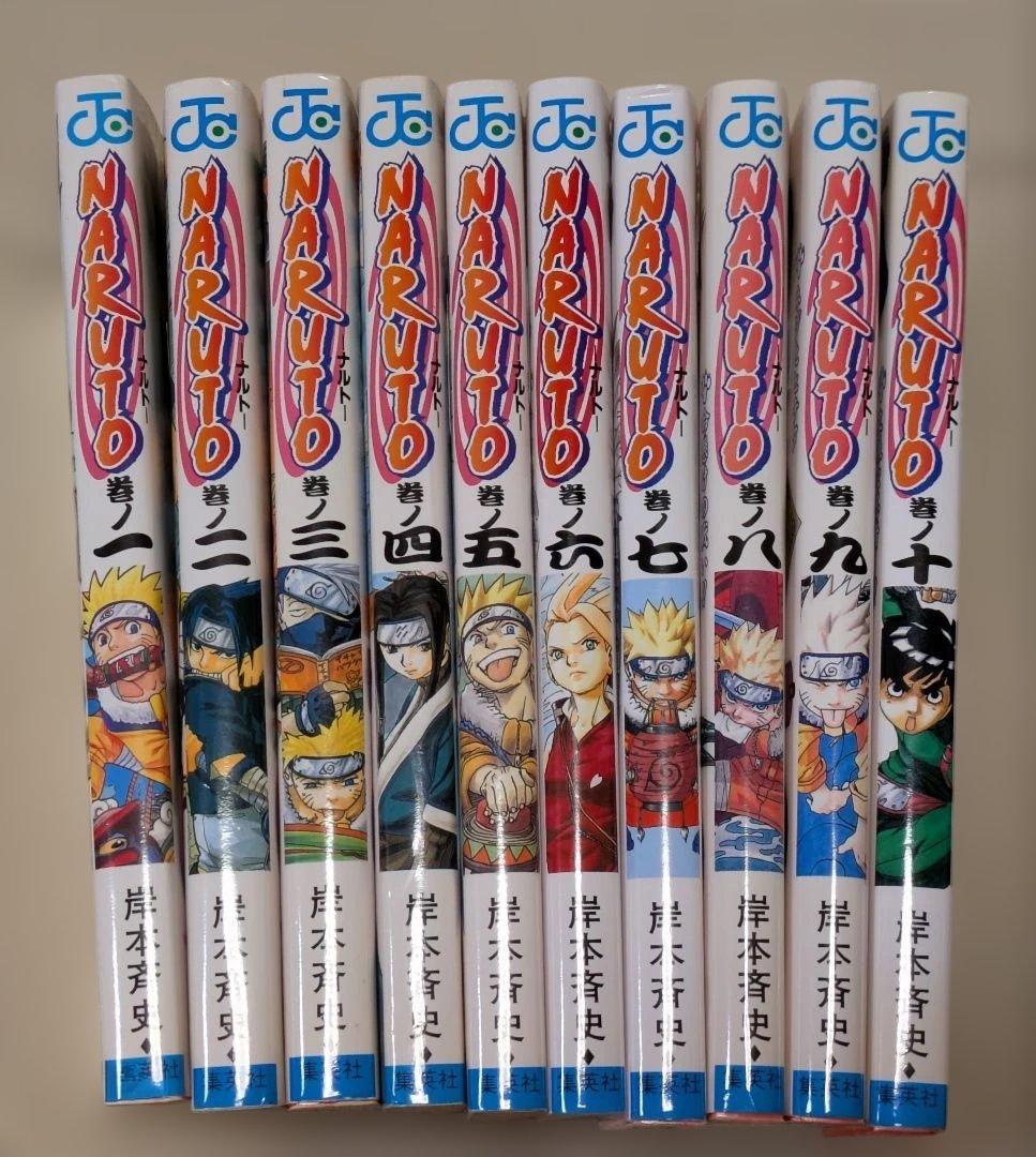 希少　NARUTO ナルト　初版1〜5巻セット 希少】NARUTO ナルト 1巻 初版 コミックニュース付き - メルカリ