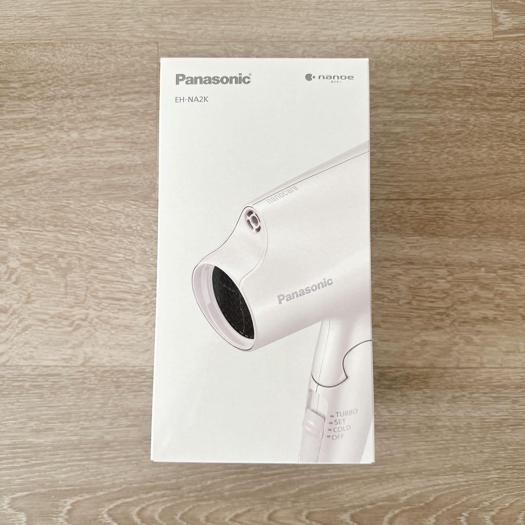 新品未開封　パナソニック ヘアドライヤー ナノケア ホワイト EH-NA2K-W 10,360円