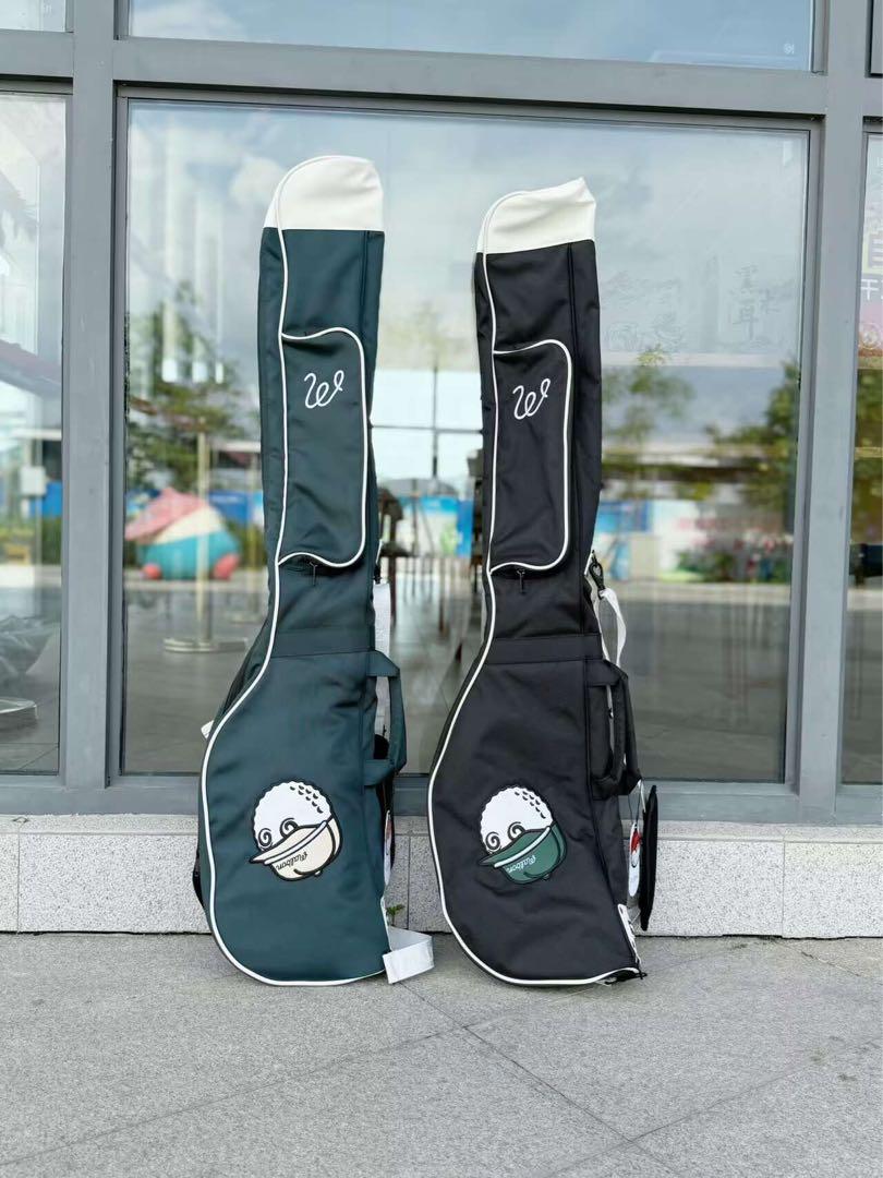 【新品·未使用】マルボンmalbonゴルフキャディバッグ·ソフトケース折りたたみ マルボン Malbon Golf キャディバッグ Evergreen Stand Bag