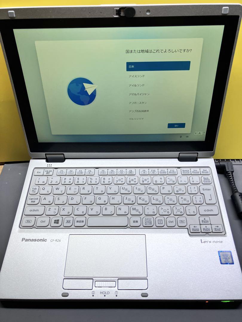 Windowsノート本体 Panasonic CF-RZ6 Windows11 UP OK