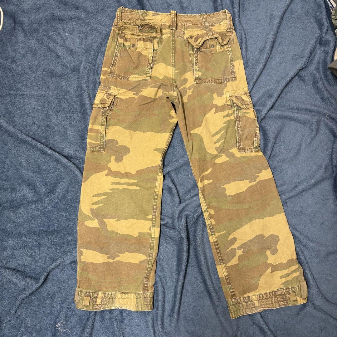 Abercrombie & Fitch 迷彩　カーゴ　y2k