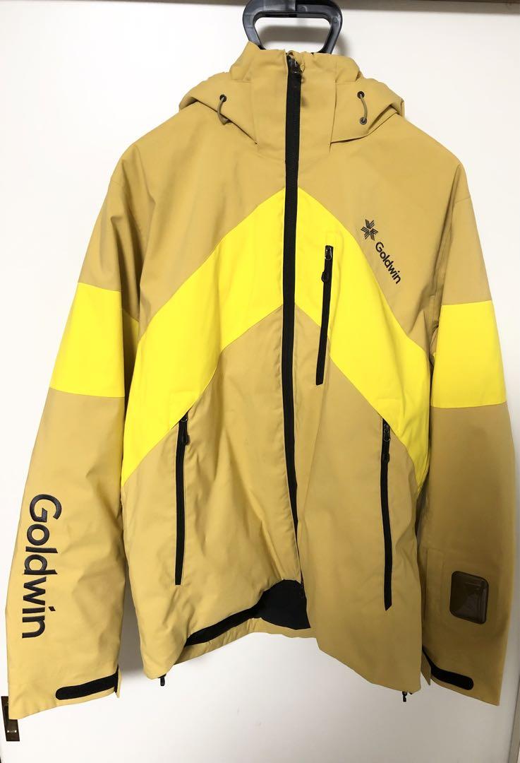 Goldwin スキーウェア Lサイズ ベージュ/イエロー Goldwin スキーウェア Lサイズ ベージュ/イエロー