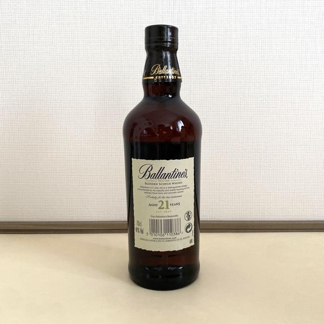 Ballantine's 21年　ブレンデッドスコッチウィスキー Amazon.co.jp: ブレンデッドスコッチウイスキー バランタイン21