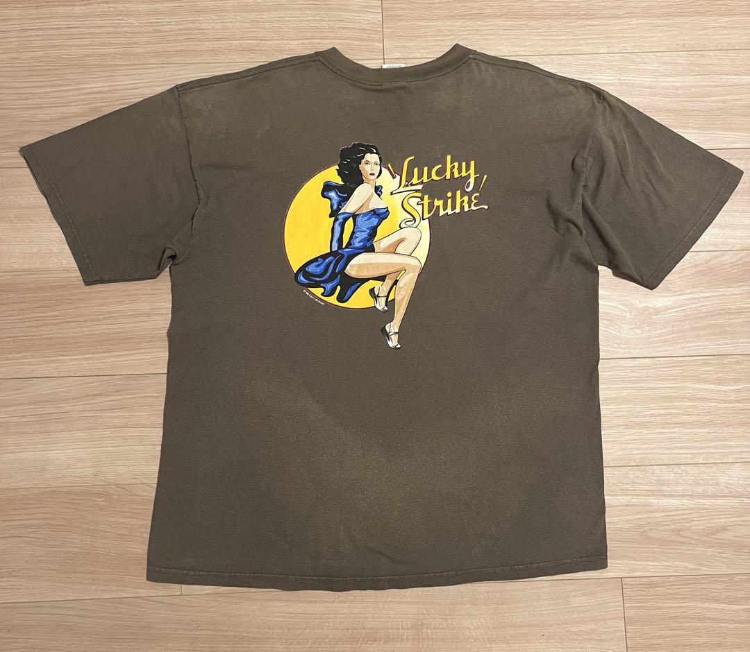 Luck Strike ラッキー ストライク　Tシャツ 古着