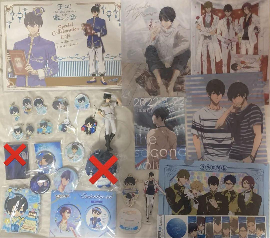 Free! 七瀬 遙 グッズ まとめ売り セット ES FS TM 絆 約束