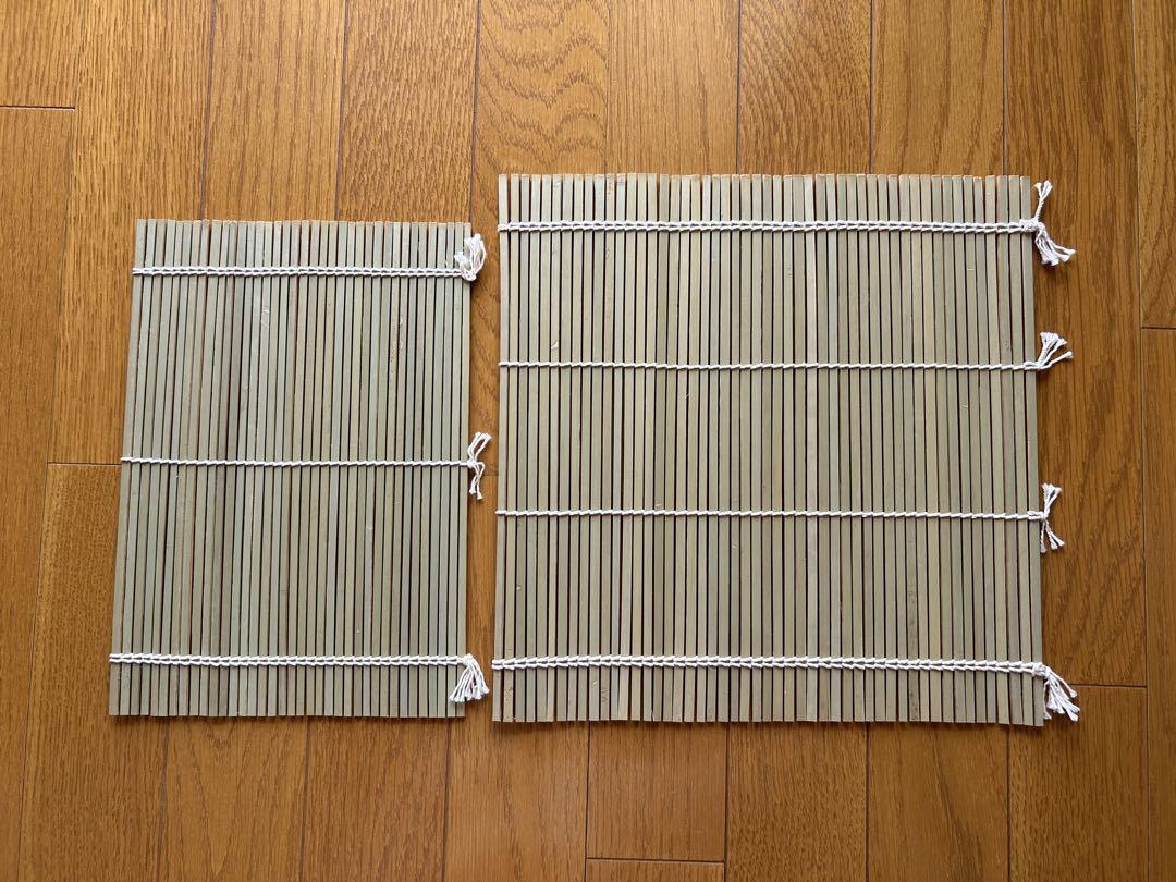 日本製巻きす2枚組手巻き寿司おせち作りに