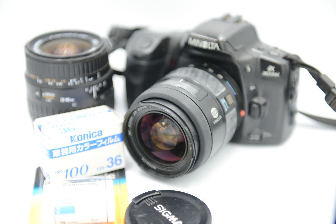 実写済 MINOLTA 303si 新品電池フィルム付