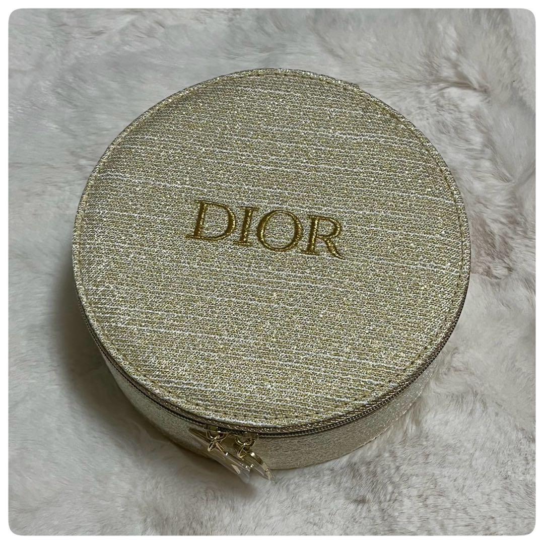 Dior ディオール ノベルティ ポーチ 丸型 ギフトペーパーバック