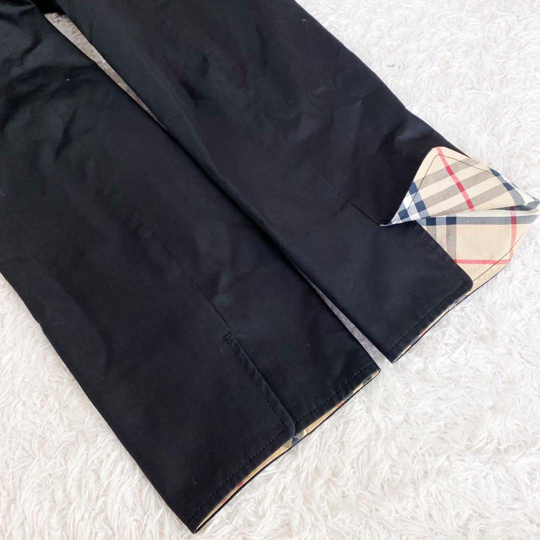 BURBERRY  ノバチェック　コート　ベルト　ライナー　ブラック