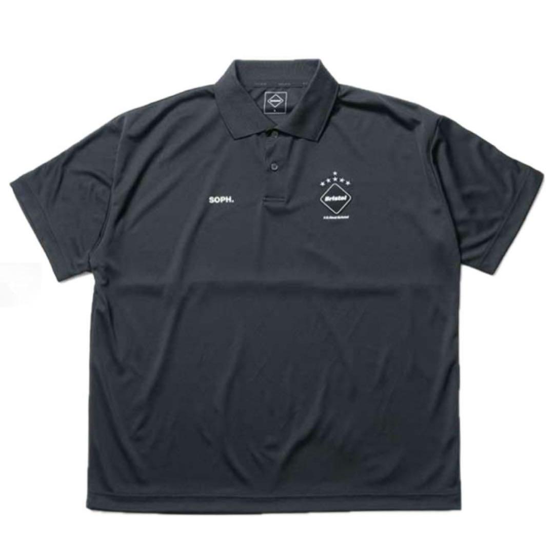 Bristol S/S BAGGY POLO M ポロシャツ　黒　メンズ