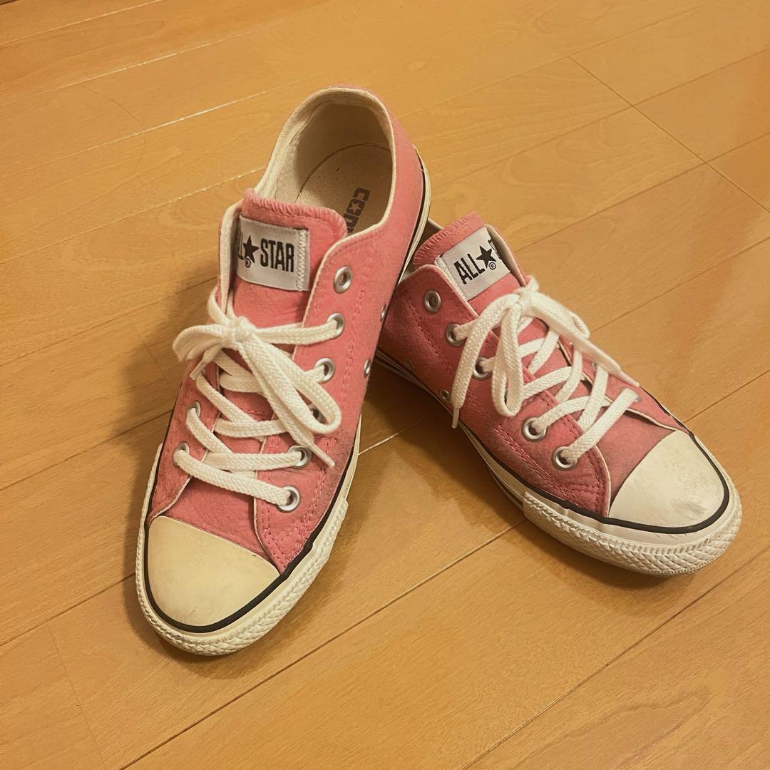 vintage converse USA ローカット ピンク