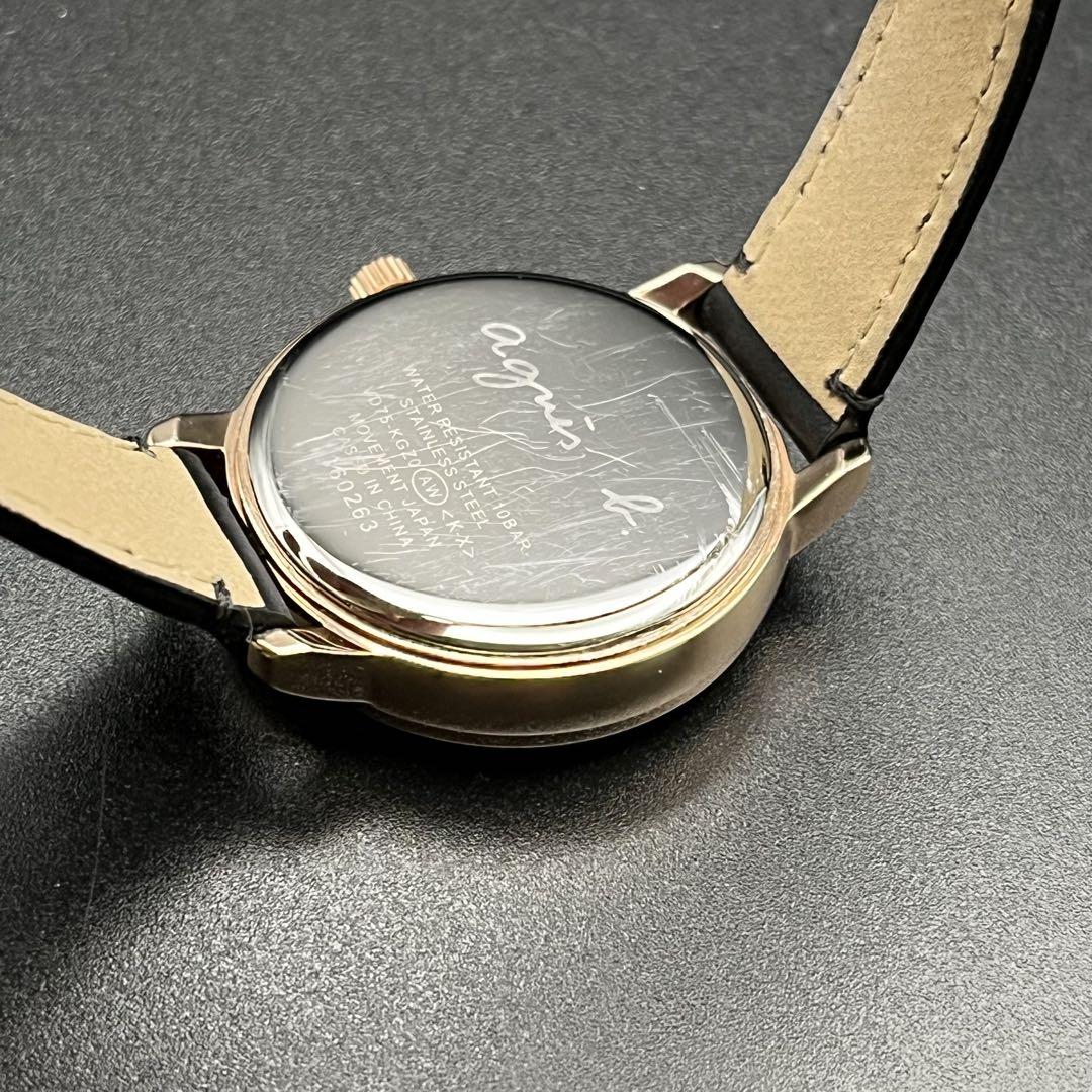稼動 腕時計　agnesb アニエスベー クロノグラフ　レディース　C78