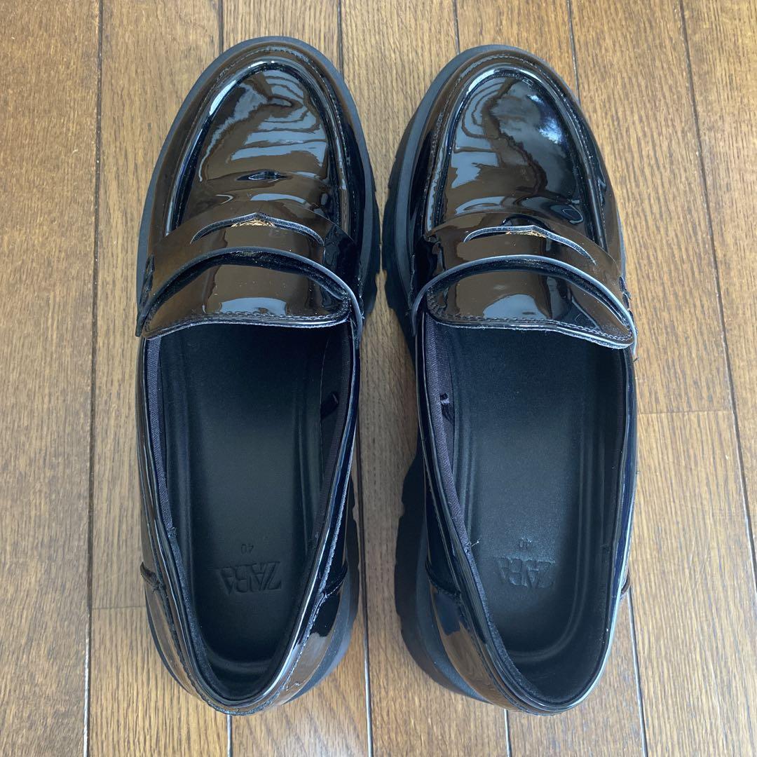ZARAトラックソールローファー ZARA】トラックソールローファー | LEE