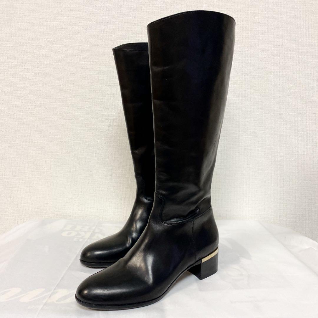 SARTORE サルトル ロングブーツ ジョッキーブーツ 36 23cm - ブーツ