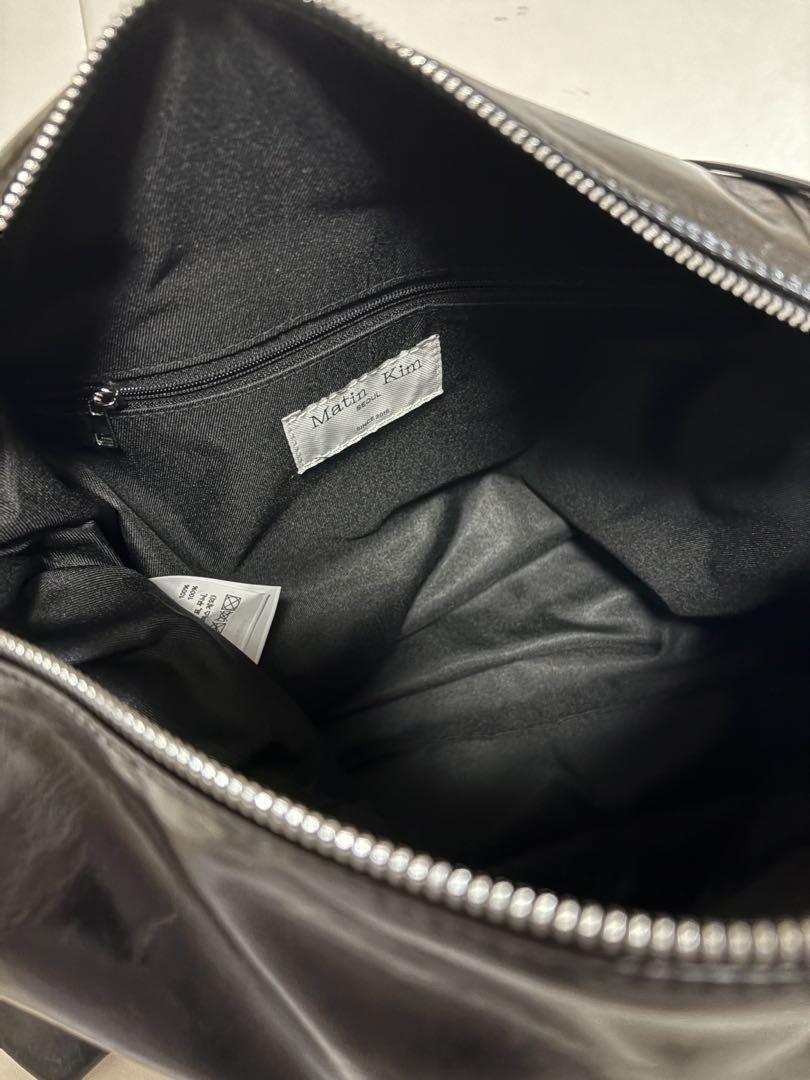 新品Matin Kim ブラックショルダーバッグ