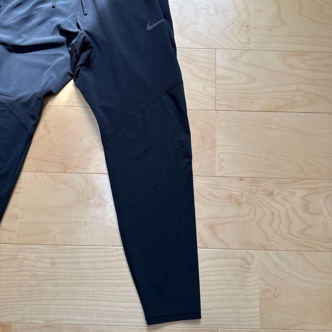 NIKE ランニングパンツ　ロングパンツ　ドライフィット　メンズ　黒　L 新品