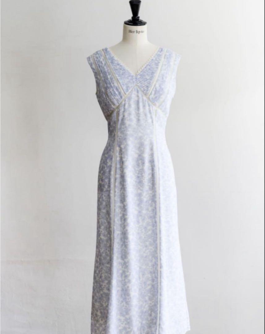 【新色】Lace Trimmed Floral Dress 正規品