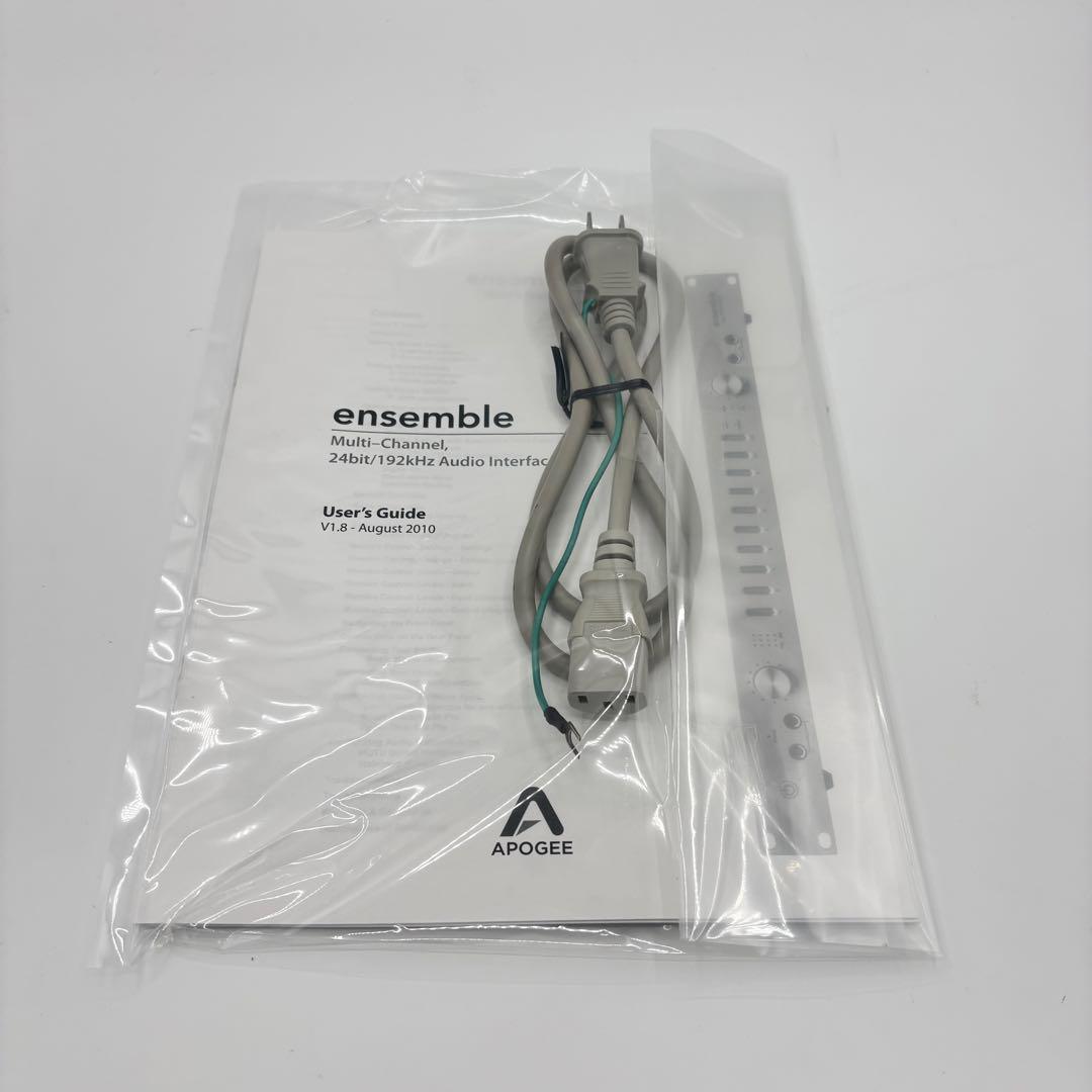 Apogee ensemble オーディオインターフェイス アポジー 動作未確認