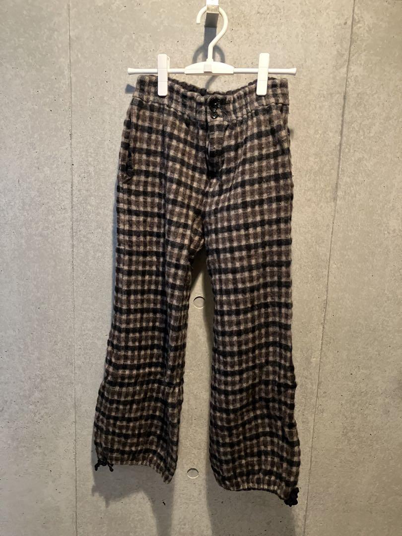 tao COMME des GARCONS チェックパンツ
