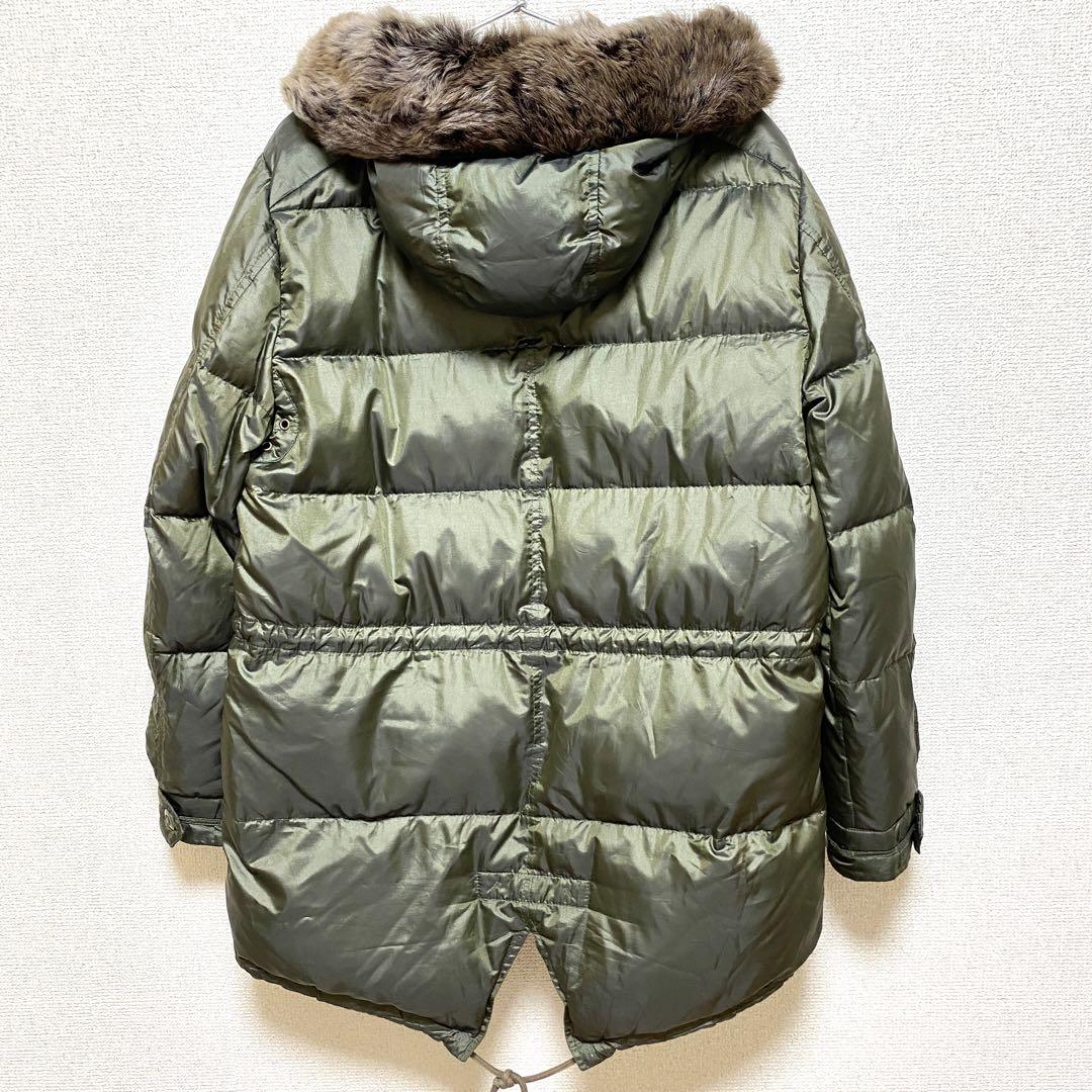 RALPH LAUREN ラルフローレン ダウンコートファー フード付　アウター