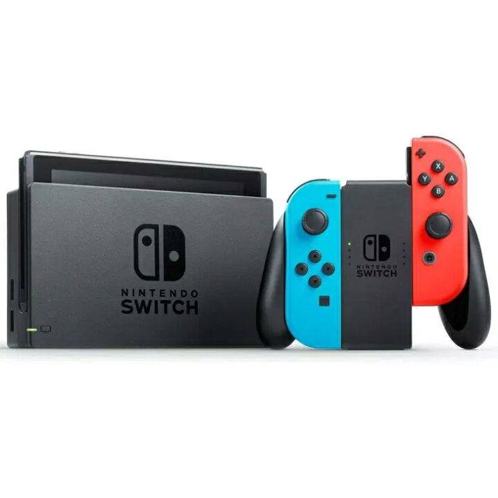 新品】 Nintendo Switch 本体 ネオンブルー / ネオンレッド - メルカリ