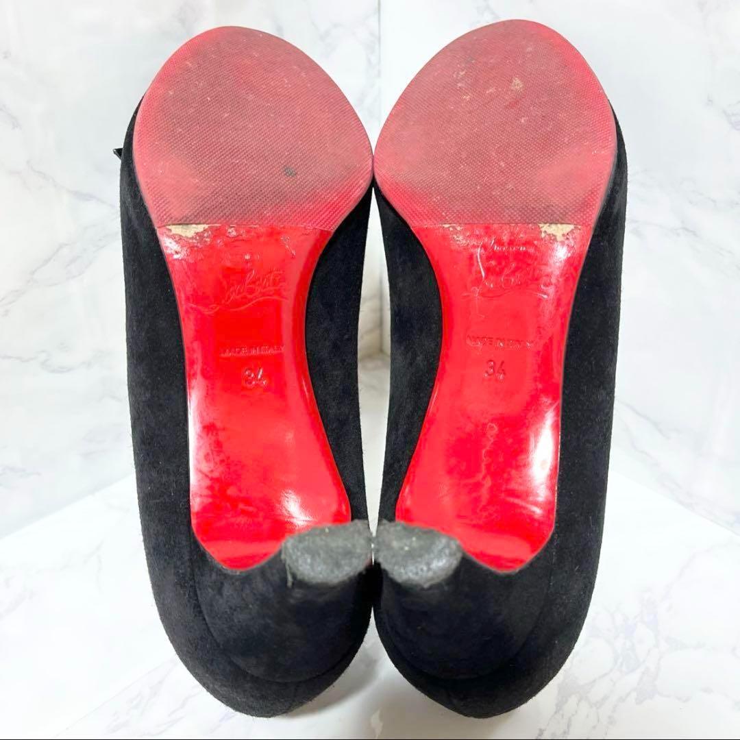 美品 CHRISTIAN LOUBOUTIN パンプス 22cm 黒 024 - メルカリ