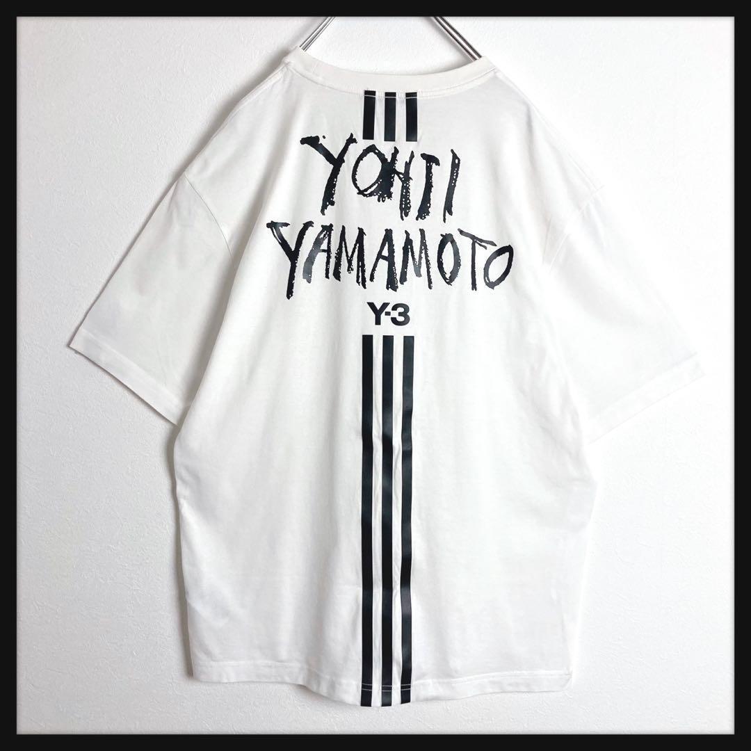 【Lサイズ相当】Y-3 ヨウジヤマモト★スリーライン Tシャツ 即完売デザイン