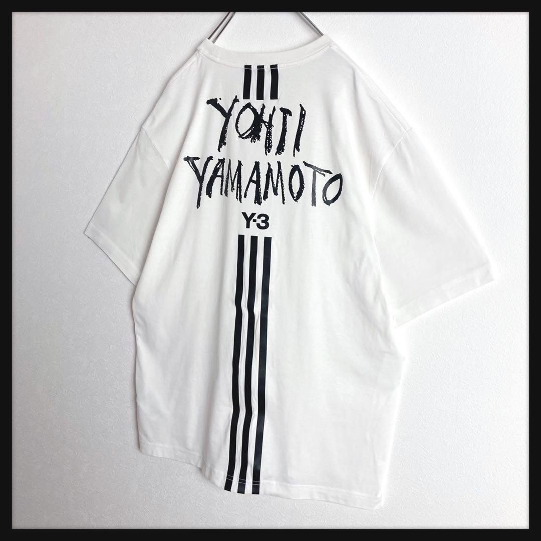 【Lサイズ相当】Y-3 ヨウジヤマモト★スリーライン Tシャツ 即完売デザイン