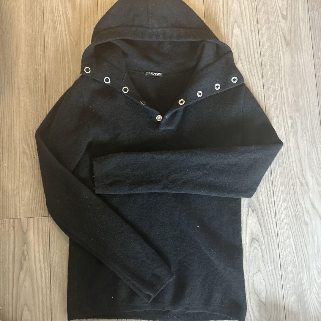 トップス balmain hood sweater