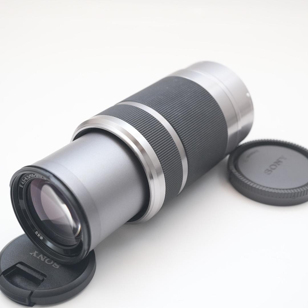 とねっこ③OP付き♪SONY 望遠レンズ E55-210mm OSS SONY ソニー E 55-210mm F4.5-6.3 OSS SEL55210 ブラック 望遠