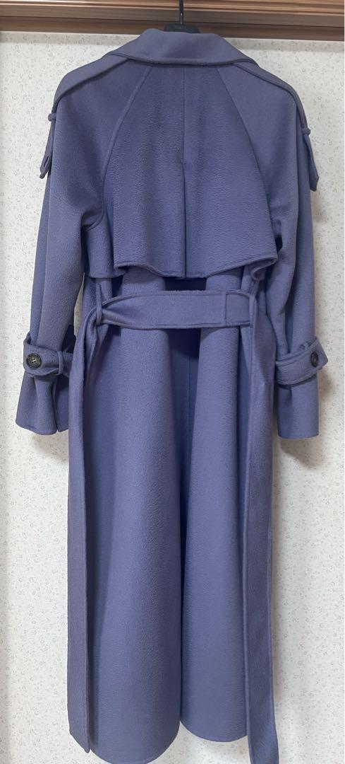 【超美品】snidelウロコカシミアスタンドカラーコート