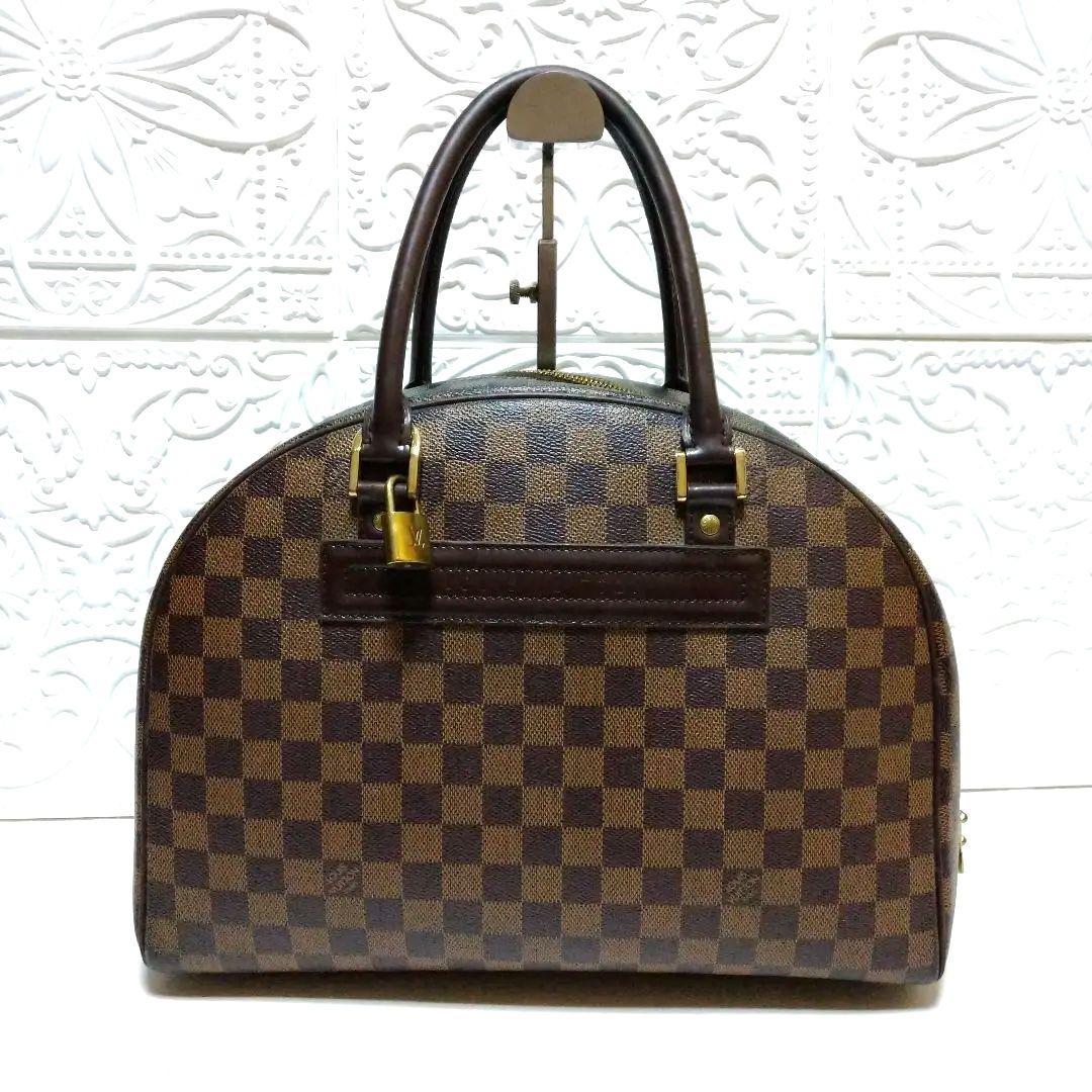 ルイヴィトン　LOUISVUITTON　ダミエ　ノリータ　ハンドバッグ