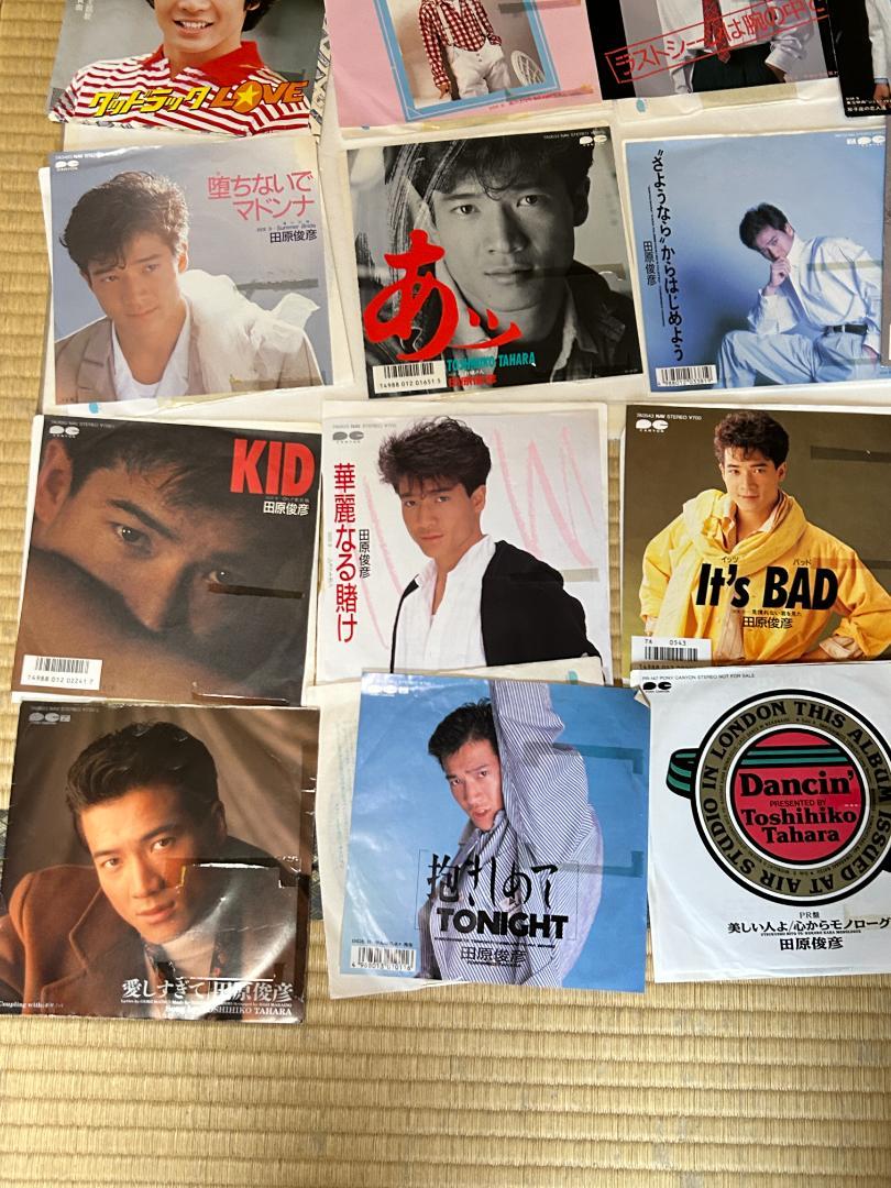 田原俊彦　　EPレコード　　プロモ盤　　まとめて24点