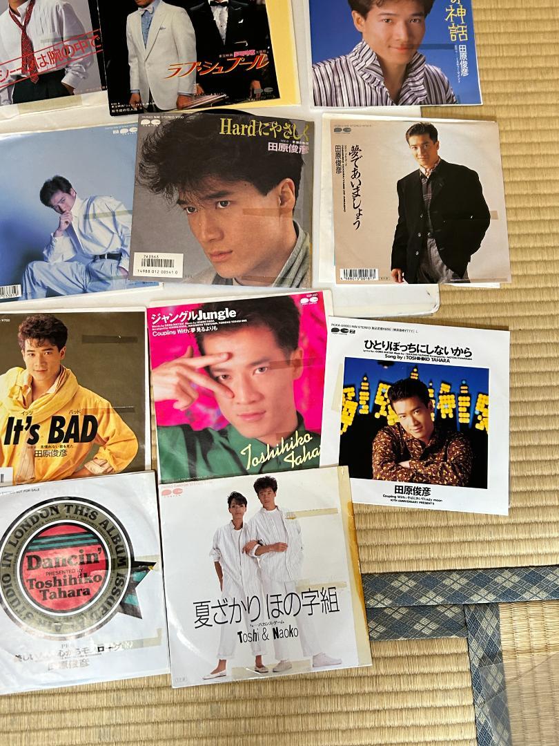 田原俊彦　　EPレコード　　プロモ盤　　まとめて24点