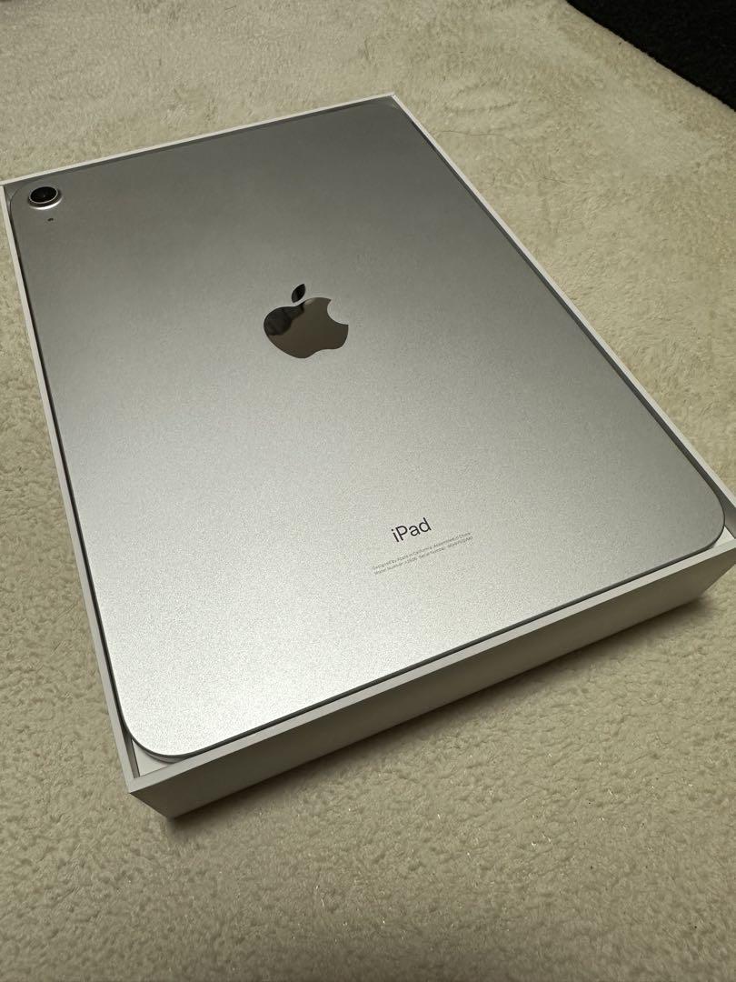 【SALE／37%OFF】 Apple iPad 箱付き シルバー 64GB (第10世代) iPad本体