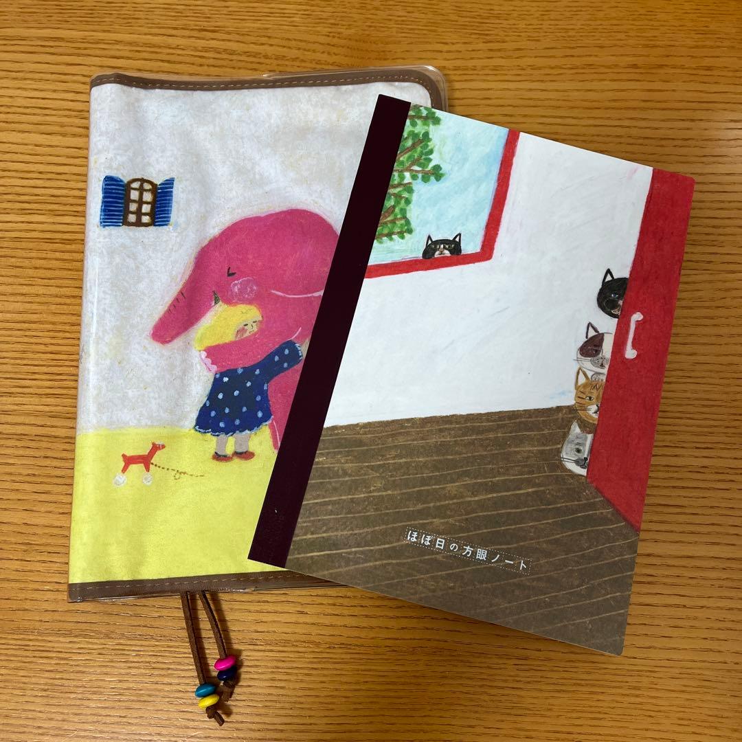 ほぼ日手帳 柴田ケイコさん カズンカバー・方眼ノート