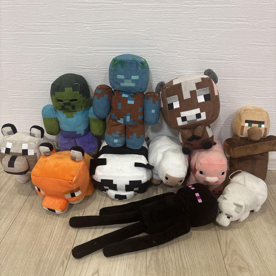 マインクラフト ぬいぐるみ 7体まとめ売り マイクラ Minecraft