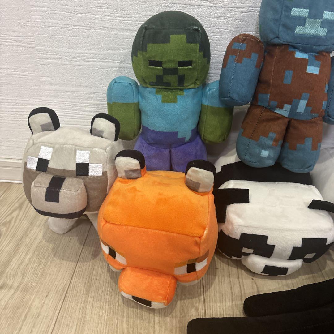 マインクラフト ぬいぐるみ 7体まとめ売り マイクラ Minecraft
