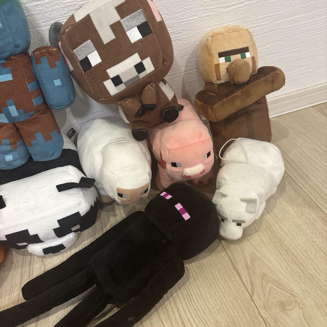 マイクラ ぬいぐるみ Minecraft まとめ売り 11個 - メルカリ