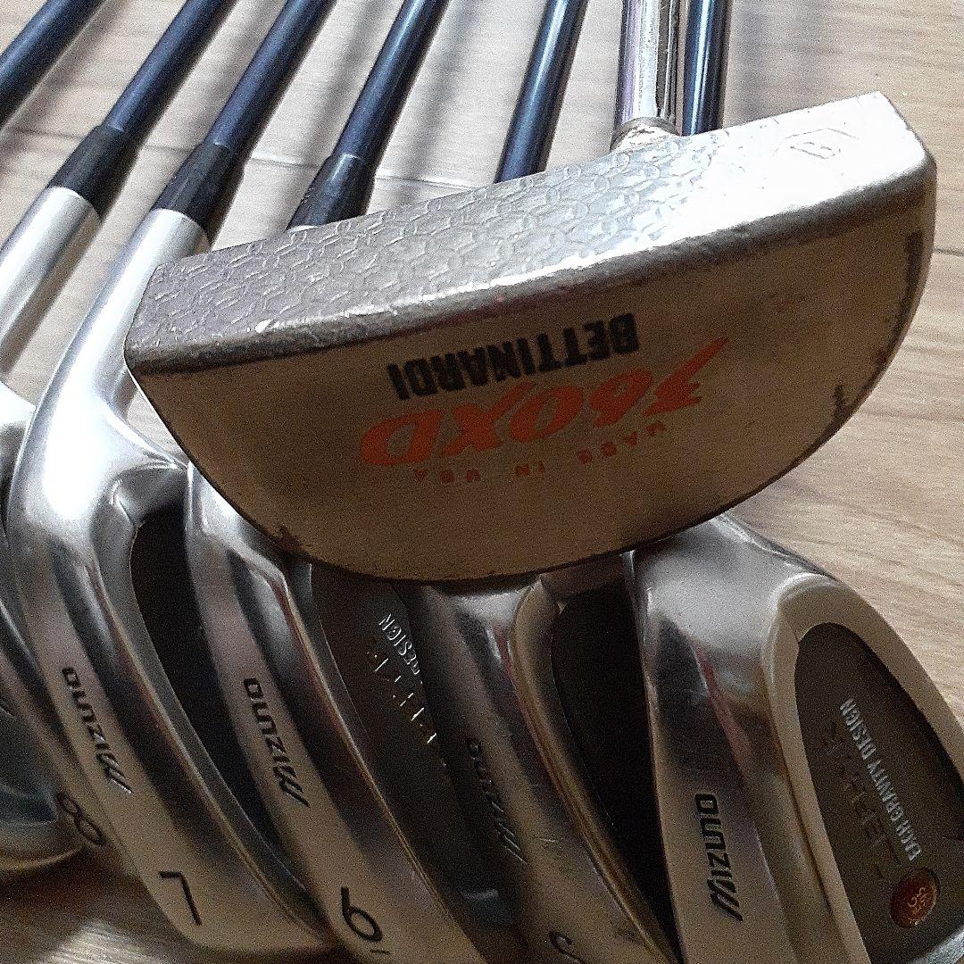 mizuno Tf2740 GOIFPRIDE 他ゴルフクラブセット…80